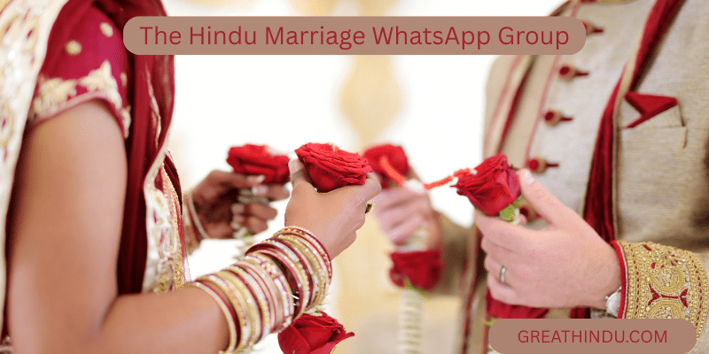 Hindu Marriage WhatsApp Group Link