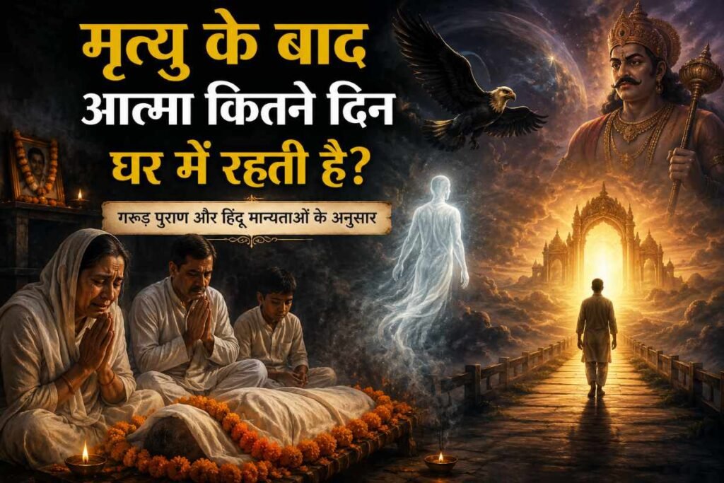मृत्यु के बाद आत्मा कितने दिन घर में रहती है