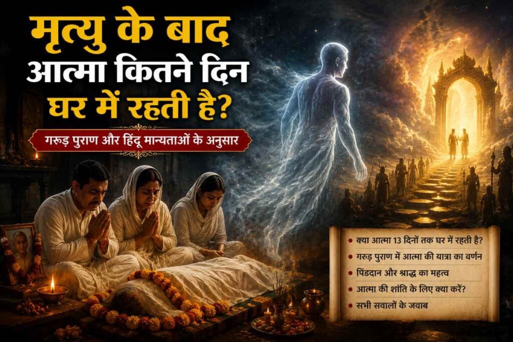 मृत्यु के बाद आत्मा कितने दिन घर में रहती है